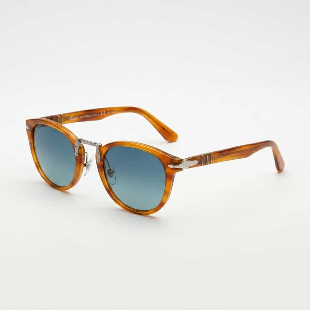 Persol PO3108S 960/S3 (striped brown/polarized blue)